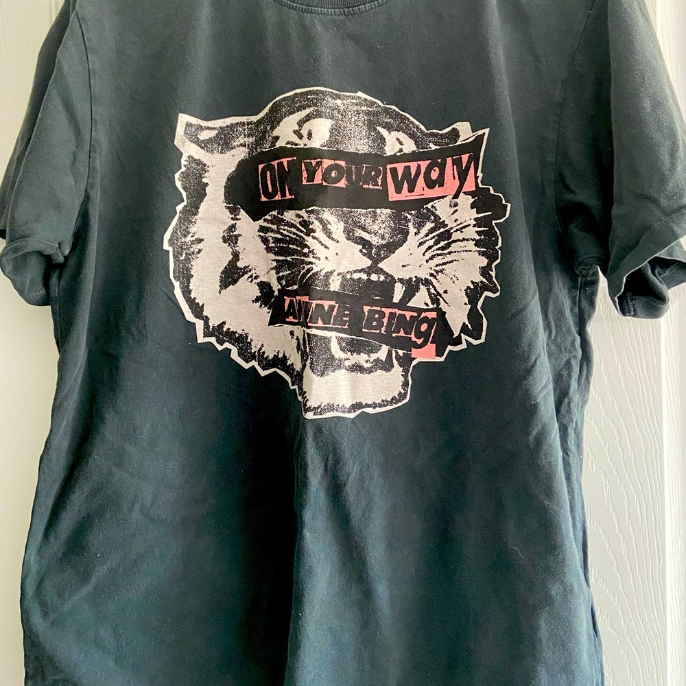 Anine Bing Tiger Tee Size Large